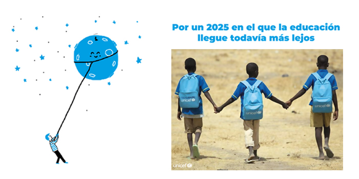 Per un 2025 en el que l'educació arribi encara més lluny