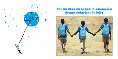 Por un 2025 en el que la educación llegue todavía más lejos
